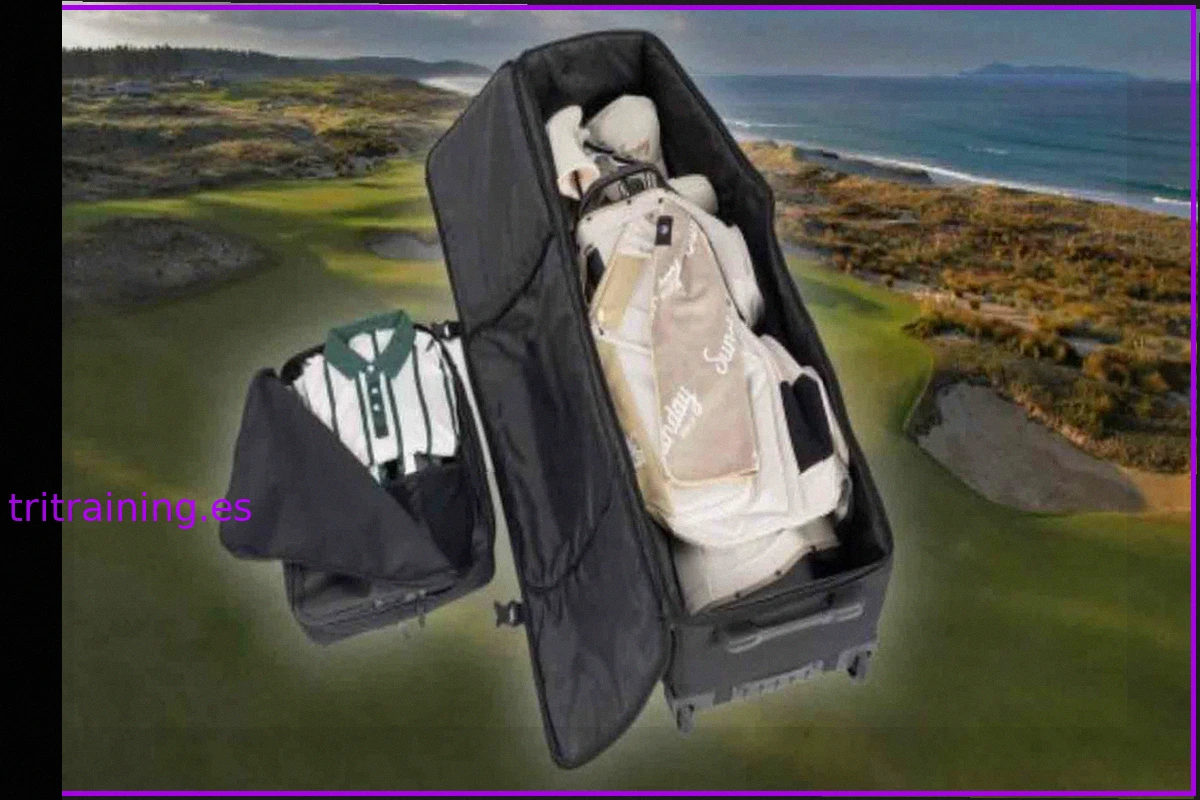 Bolsa de golf de viaje con cubo de embalaje desmontable: una revolución | Lo probé