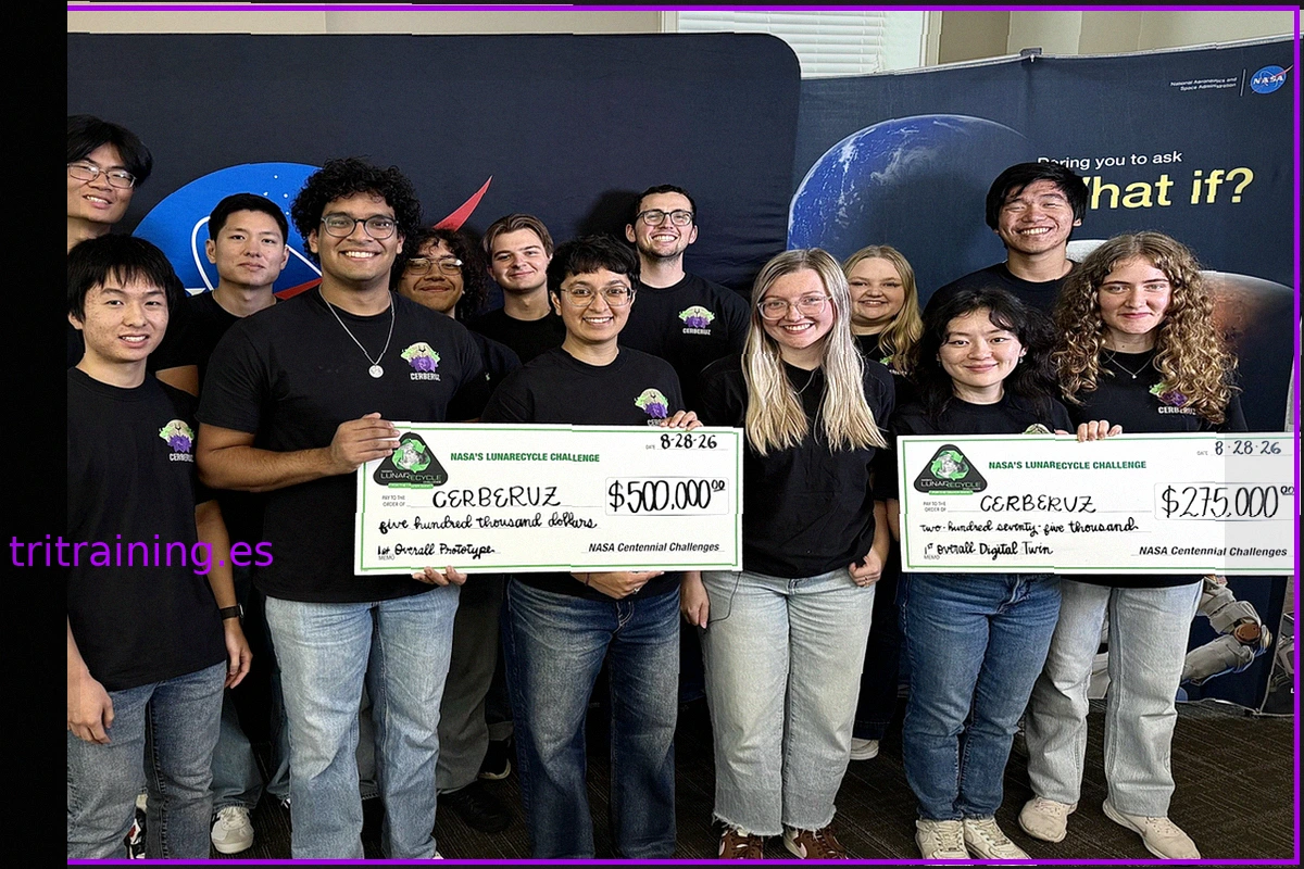 Premio Mayor en la Fase 2 del Desafío LunaRecycle de la NASA