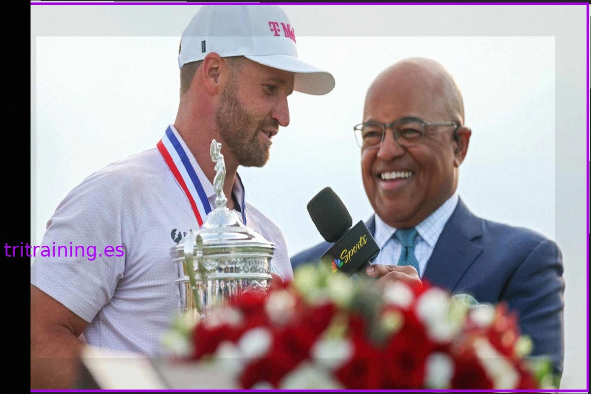 El hilarante relato de Mike Tirico sobre la penalización de Bryson DeChambeau