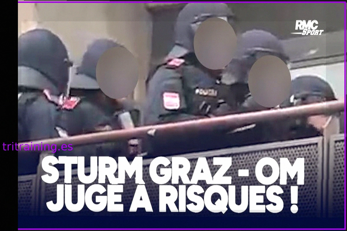 Policía austríaca simula incidentes previos al Sturm Graz - OM
