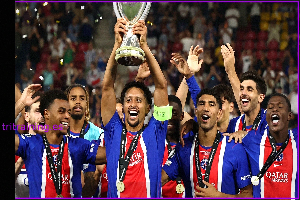 El PSG se corona campeón de la Supercopa de Europa, logrando otro back-to-back europeo
